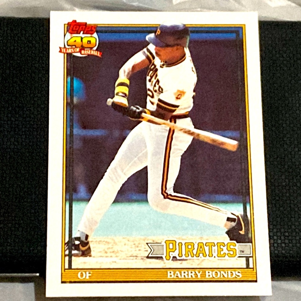 Barry bonds baseball card #570